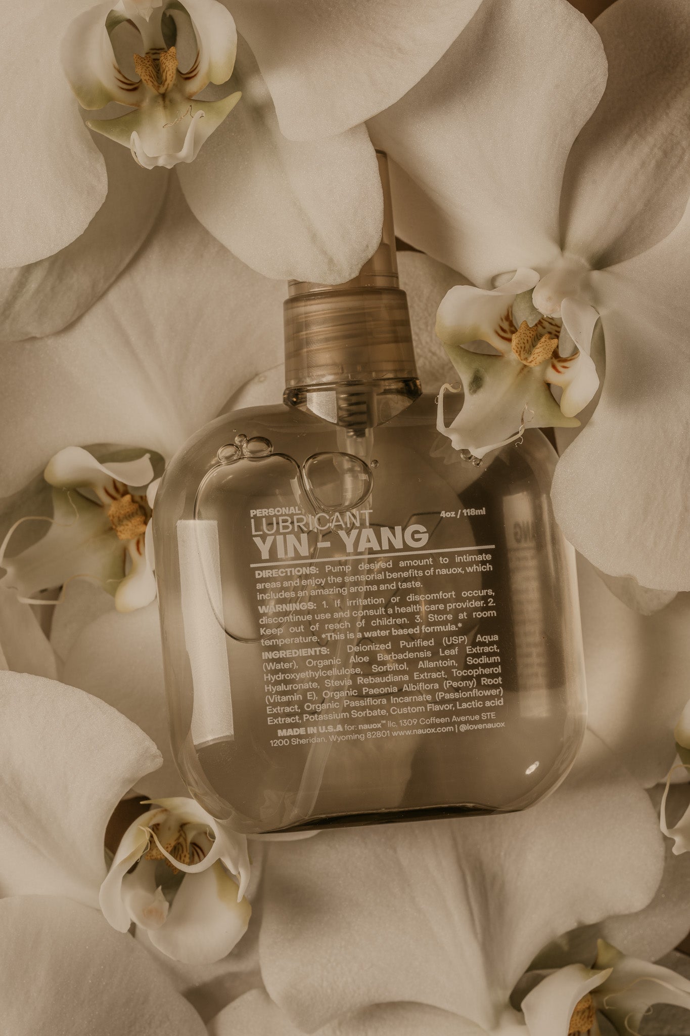 Yin-Yang Flavored Personal Lubricant